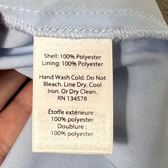 EUC Vineyard Vines 144th Kentucky Derby Lace Dress In Periwinkle, Size 00 - Picture 15 of 16